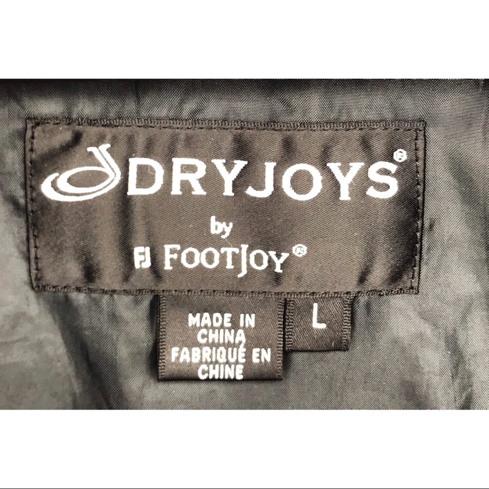 DRYJOY by FOOTJOY Water Repellent Rain Golf Jacket - Picture 7 of 9